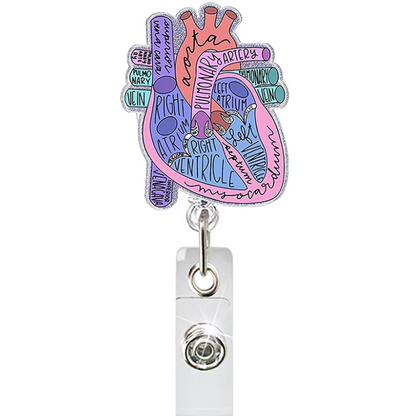 Acrylic Badge Reel